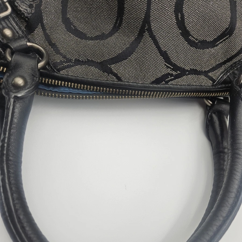 NWOT Coach Madison Sophia Sequin Op Art Satchel - Picture 12 of 14